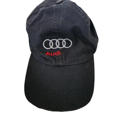 $9.99 • Buy Audi Strapback Cotton Hat Black Baseball Hat
