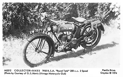 ANTIQUE VINTAGE MOTORCYCLES LOT OF 9 1970's REAL PHOTOS RPPC UK (U26) • $12.50