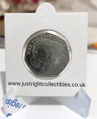 2016 50p Coin Miss Tiggy-winkle Uncirculated Fifty Pence Beatrix Potter • £3.45