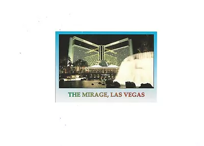 Vintage Postcard - The Mirage Las Vegas- Las Vegas Newest Resort Hotel  • $1.69