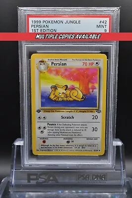 $23.99 • Buy Pokemon Jungle Persian (42/64) | 1st Edition | PSA 9