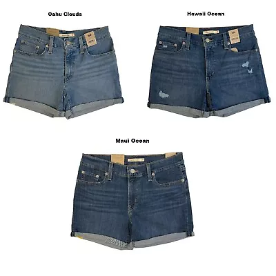 Levi's Women's Mid-Length Denim Mid-Stretch Super Soft Short • $18.49