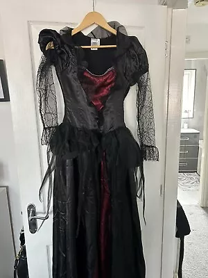 Adults Vampire Queen Fancy Dress Women’s Size Small #5 • £6.50