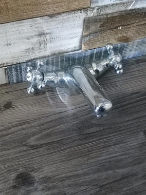 Chrome Crosswater Mixer Taps • £26.99