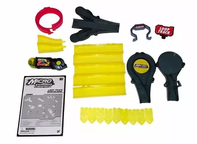 2011 Moose Toys Micro Chargers Loop & Crash Track Plus Extras • $19.99