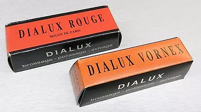 Jewelry Polishing Compounds Dialux Tripoli & Red Rouge Cut & Polish Gold 2 Bars • $13.50