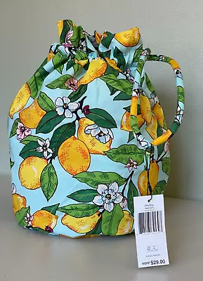 Vera Bradley Ditty Bag LEMON GROVE ~ NWT • $18.94