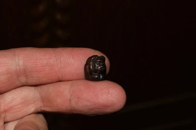 £10.14 • Buy Japanese Antique  Netsuke Ojime Bead Button Monkey