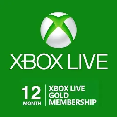 12 MONTH XBOX LIVE GOLD MEMBERSHIP-GLOBAL Xbox Series X/S /XBOX ONE/360 • £54.49