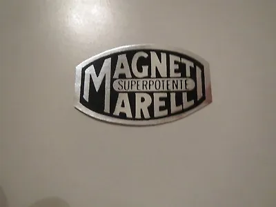 Marelli Magneti Superpotente Vintage Logo Decal Sticker New 2 Inch Nice! • $9.99