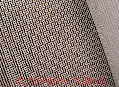 WHITE VINYL COATED Mesh 61  X 5 Yards NEW • $37.64