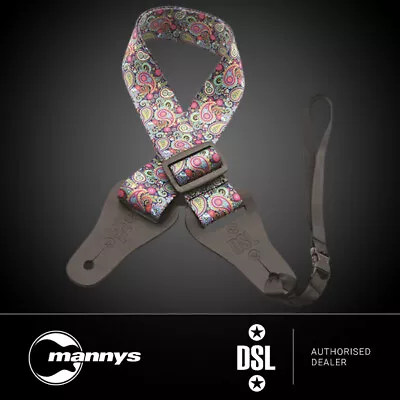 $32 • Buy DSL Ukulele Strap (Paisley Purple, 1 1/2 )