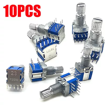 10pc RS1010 Band Switch Rotary Switch Gear Change Switch 1 2 Pole 3 4 5 Position • $12.49