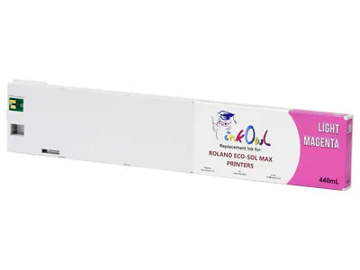 440ml InkOwl LIGHT MAGENTA Compatible Cartridge Roland ECO-SOL MAX (ESL3-4LM) • $69.95