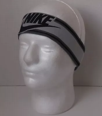 Nike Elastic Headband Men Sail/Iron Grey/Black • $17.05