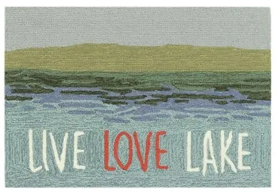 Liora Manne Love Love Lake Frontporch Accent Sparkle Rug 20  X 30  In/outdoor • $20