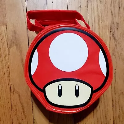 Nintendo DS Super Mario Red Big Mushroom Lunch Bag • $12.99