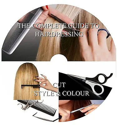 Learn How To Cut Style & Colour Hair -the Complete Guide To Hairdressing: 2x Dvd • £3.99