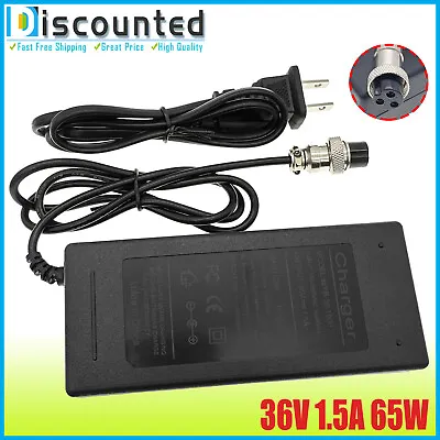 36V Battery Charger For GT GT750 Electric Scooter Schwinn S600 S750 S1000 X1000 • $12.29