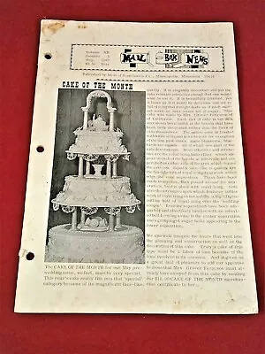 Vtg Maid Of Scandinavia Mail Box News Magazine May 1967 Baking Cake Decorating • $12