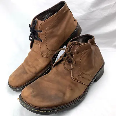 Born Leather Harrison Chukka M9431 Lace Up Ankle Boot Brown Mens Shoe Size 11 • $22.49