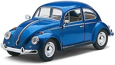 Kinsmart 1967 Volkswagen Beetle 1:24 Scale 7  Die Cast Metal Model Toy Car Blue • $25.96
