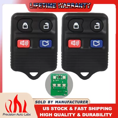 2PCS Keyless Entry Remote Control Car Key Fob Clicker Transmitter Replacement US • $6.99