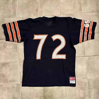 VINTAGE WILLIAM Refrigerator PERRY Chicago Bears USA NFL Sand-Knit L JERSEY • $29.99