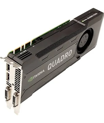 $200 • Buy NVIDIA Quadro K5000 4GB DDR5 16 PCI Express Dual Slot Professional Graphic Video