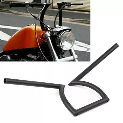 7/8  Motorcycle Handlebars Z Bar Drag Bars 1 Pc For Harley Honda Yamaha Suzuki • $182.88