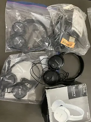 Lot Of 5 Sony Headphones (Sold As Is Not Tested) • $45