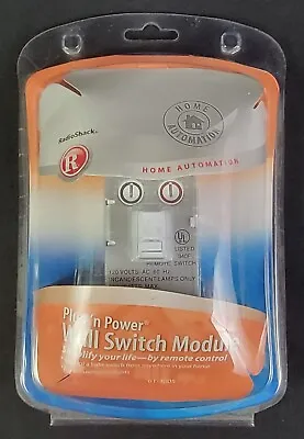 RadioShack Home Automation Plug 'n Power Wall Switch Module 610-3005 ***New*** • $14.95