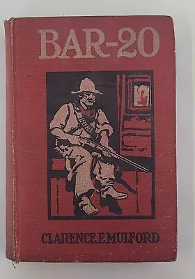 Bar-20 By Clarence E. Mulford 1st/Burt 1907 HC Illustration By N.C. Wyeth • $99.99