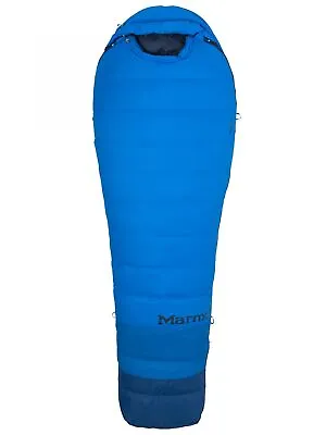 Marmot Sawtooth TL (-9°C) 650 Fill Recycled Down Sleeping Bag - Cobalt Blue/Clas • £291.68