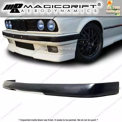 For 84-92 BMW E30 3-SERIES LOWER VALANCE VIP RG STYLE FRONT BUMPER LIP SPOILER • $59.73
