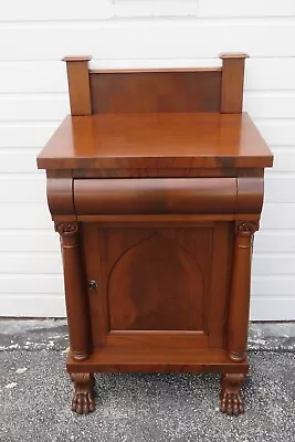 Empire Carved Claw Feet Bar Liquor Bottle Cabinet 4676 • $675.75