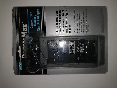Power Max Camcorder Battery Quick CAR Charger Model SPM-1 SIMA Vintage 1992 • $34.99