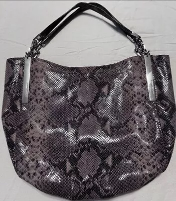 Michael Kors HOBO Snake Skin Embossed Suede Chain Shoulder Bag • $40