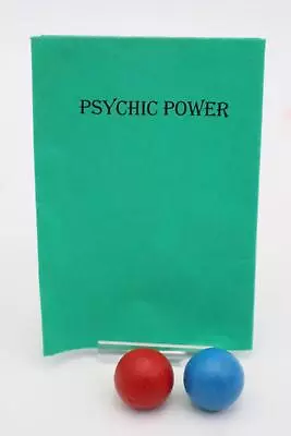 Vintage Collectible Psychic Power By Unknown Mentalism Magic Trick • $15.99