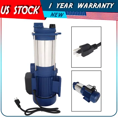 1.5hp 1100w 1  Shallow Well Jet Water Pump Booster Garden Sprinkler 220v • $97.98