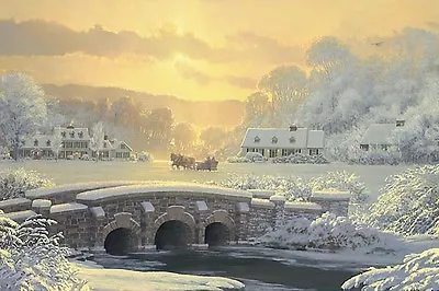 $165 • Buy  Sleigh Ride At Apple Creek  William S. Phillips Limited Edition Fine Art Print