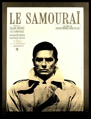 Le Samourai Alain Delon Movie Poster Canvas Print Fridge Magnet 6x8 Large • $17.95