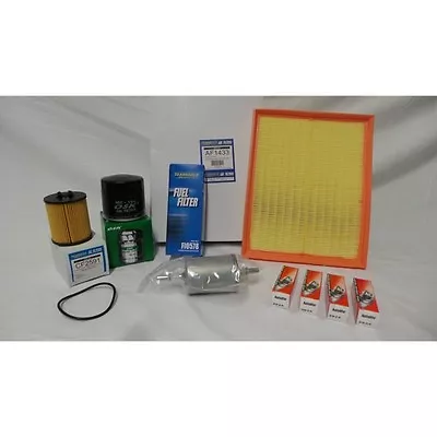 FITS HOLDEN Astra TS TSII SPARK PLUGS OIL AIR FUEL Filter Service Kit 1998-07 • $48.31