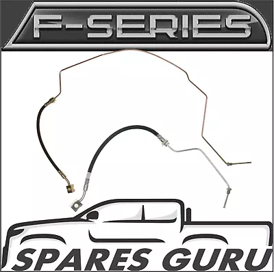 Ford F100 Bronco 4x4 Front Brake Line Hydraulic Hose Left & Right: 1975 - 1980  • $118