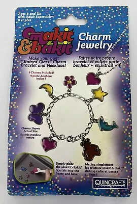 Makit And Bakit Charm Jewelry Suncatcher Kit Bracelet And Necklace New • $8