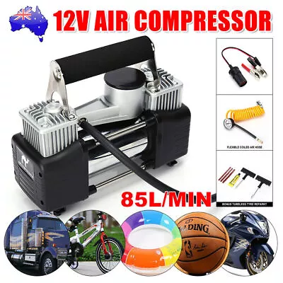 HEAVY DUTY 12V Portable Car Air Compressor Auto Tire Pump Tyre Inflator 150 PSI • $40.95