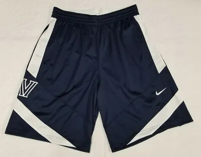 Nike Sample Villanova Wildcats Basketball Shorts Men Sz L NWT NCAA Navy/white • $49.99