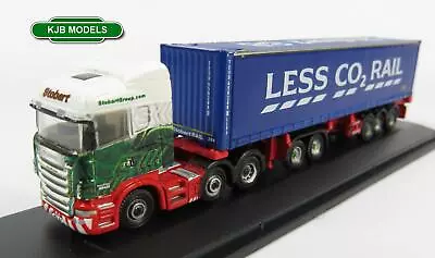 Bnib N Gauge Oxford 1:148 Nshl01ct Scania D-tec Combitrailer Eddie Stobart • £20.50