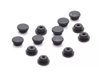 1/2  Grommet Without Hole  5/8  OD  Blind Panel Plug  Fits 1/16” Thick Materials • $10.79