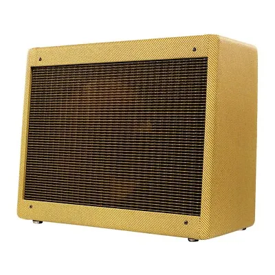 Mojotone Tweed Deluxe Style 1x12 Combo Guitar Amp Cabinet With Lacquered Finish • $390